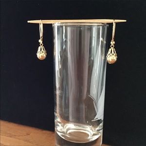 14k Yellow Gold ETERNAGOLD Earrings
